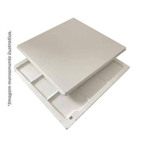 169549_2 Placa de Gesso Forro 60x60 - UNIGESSO