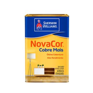 Tinta Acrílica Novacor Cobre Mais Standard Fosco 18l - Sherwin-Williams