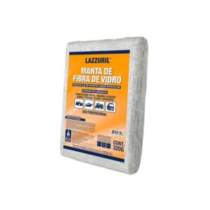 Manta Fibra Vidro 320Gr Lazzuril - 320g