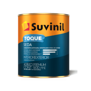 Tinta Acrílica Premium Toque Seda Acetinado 900ml - Suvinil - Branco Neve