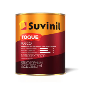 Tinta Acrílica Premium Toque Fosco 900-ml - Suvinil - Branco Neve