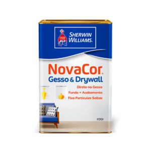 Tinta Latex Standard  NovaCor Gesso e Drywall 18l - Sherwin-Williams - Branco