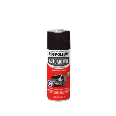 Esmalte em Spray para Motores Fosco 340g - Rust-Oleum - Preto