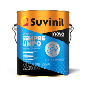 Tinta Acrílica Super Lavável Inova Fosco Sempre Limpo 3,6L - Suvinil