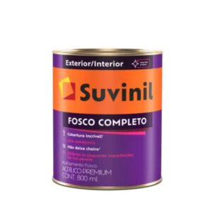 Tinta Fosco Completo 800ml - Suvinil - Cores