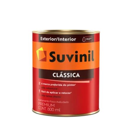 170206_2 Tinta Clássica 800ml - Suvinil - BASE B2 800ML