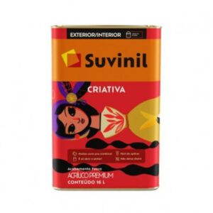 Tinta Criativa 16l - Suvinil - BASE B2 ACR PR FOS 16L CRIATIVA SUVINIL**