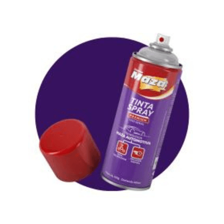Spray para Rodas Brilhante 250g - Tintas Maza - Alumínio
