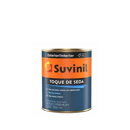 170333_2 Tinta Toque de Seda 800ml - Suvinil - BASE A2 ACR PR ACE 800ML TOQUE DE SEDA SUVINIL**