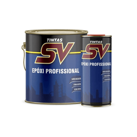 Kit Epoxi Profissional SV N 3,6l - Tintas Maza - Cinza Escuro