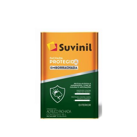 170352_2 Tinta Emborrachada Fachada Protegida 16 Litros - Suvinil - BASE A2 ACR PR FOS 16L FACH PROT EMB SUVINIL