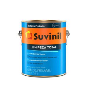 Tinta Limpeza Total 3,2 Litros - Suvinil - BASE A2 ACR PR FOS 3,2L LIMPEZA TOTAL SUVINIL**