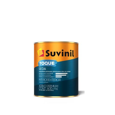 170406_2 Tinta Toque Seda 800ml - Suvinil - BASE B2 ACR PR ACE 800ML TOQUE SEDA SUVINIL