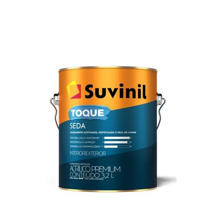 170412_2 Tinta Toque Seda 3,2 Litros - Suvinil - BASE A2 ACR PR ACE 3,2L TOQUE SEDA SUVINIL