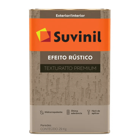 Textura Acrílica Texturatto Premium Efeito Rústico 26 Kg - Suvinil - Branco