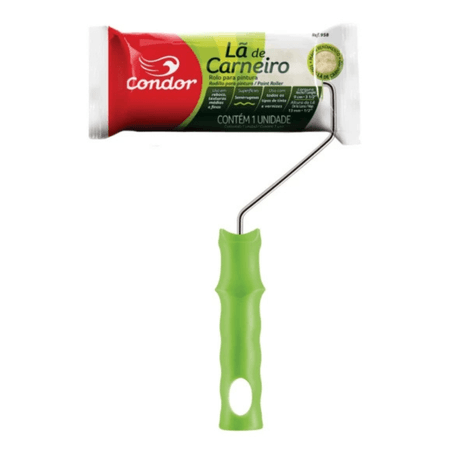 170655_2 Rolo de Lã de Carneiro com Suporte 9cm 958 - Condor - REF: 958