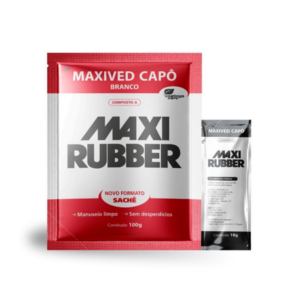 Vedante Acabamento A+B Veda Capô 118gr - Maxi Rubber - Branco
