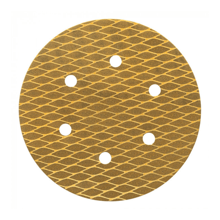 Disco Abrasivo Papel 150mm Grão 220 Powertech - Atlas - G220