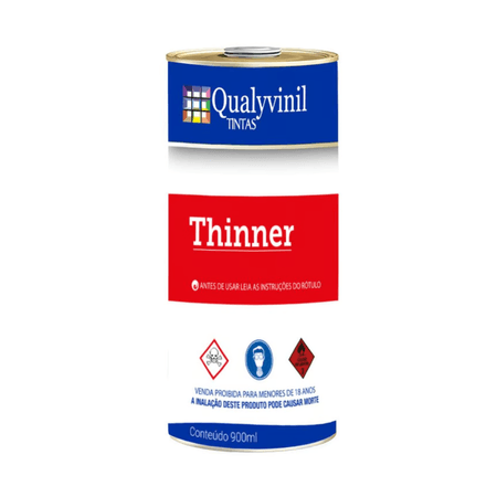 Thinner Acabamento 900ml -  Qualyvinil - Incolor
