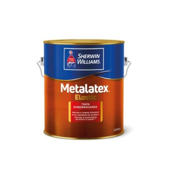 Tinta Acrílica Premium SemAcetinada Metalatex Elastic Fachada 3,6l – Sherwin-Williams – Branco Tinta Acrílica Premium SemiAcetinada Metalatex Elastic Fachada 3,6l – Sherwin-Williams – Branco