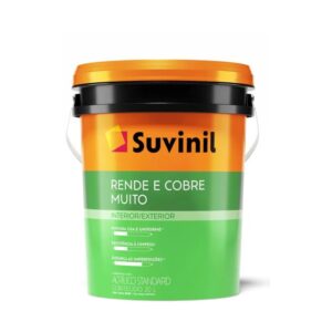 Tinta Acrílica Standard Rende e Cobre Muito Fosco 20l - Suvinil - Branco