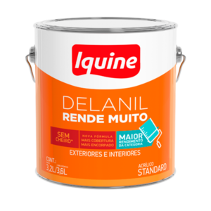 Tinta Acrílico Fosco Rende Muito Delanil 20l - Iquine