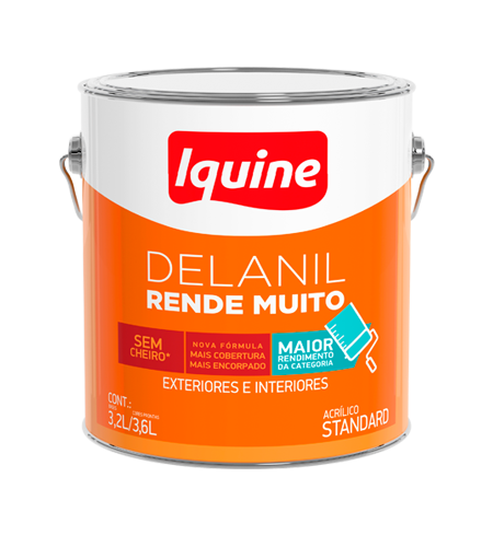 Tinta Acrílico Fosco Rende Muito Delanil 20l - Iquine