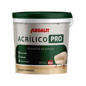 Tinta Acrílica Econômica Acrílico Pro Fosco 15L Argalit